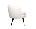 Fauteuil High five | white pearl boucle | Pole to Pole