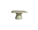 Barza coffeetable 80x80x42 KD off white