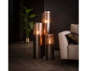 Vloerlamp &Oslash;20 cilinder 60cm - Zwart nikkel