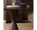 Eettafel Lima Brown | 130 cm | Rond
