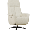 Elektrische relaxfauteuil Tim - Lodge Naturel 1 - 2 motoren en accu