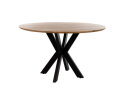 Eetkamertafel Ø130, Mango Smooth Natural - Tokio Table Collection