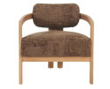 MUST Living fauteuil Kelly - Luxor Hazelnut - Naturel - 75x73x73 cm