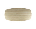 Eettafel Romano Deens ovaal travertin keramiek 180 cm - Beige