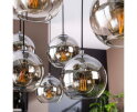 Hanglamp Bubble Shaded - smoke glas | 7 Lampen