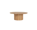 Salontafel Crotone set van 2 Acacia 90ø / 60ø cm