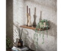 Wandplank 60 Carve - Massief acacia drift brown