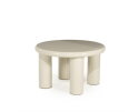 Coffee table Bloop medium 60x60cm - beige | BY-BOO