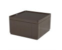 Coffee table Glyde 60x60cm - bruin | BY-BOO