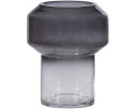 Jaxx Vaas Glas Zwart Ø15cm - WOOOD Exclusive
