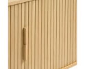 Dressoir Cavo - eikenhout naturel - 160x45x76 cm - 2 deuren