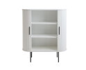 Opbergkast Nola eiken 100 cm - wit