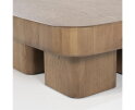 Salontafel Harmonie 80x80cm - bruin | Eleonora