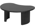 Salontafel Firenze 85 cm boon vorm - Black