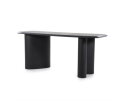 Countertafel Walter 220x80cm - zwart | Eleonora