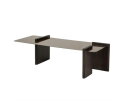 Coffee table Voro 43x103cm - bruin | BY-BOO
