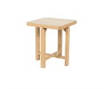 Bijzettafel Vidar 40x40cm - naturel | Eleonora
