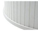 ettafel Nola rond eikenhout uitschuifbaar &Oslash;120-167 cm - wit