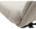 SIFTON RECLINER & FOOTSTOOL OFFWHITE MELANGE