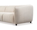 Hoekbank Valerie Bouclé met Chaise Longue Links 279x150 cm – Beige - Japandi