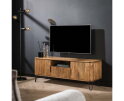 TV-meubel wave 135 cm mangohout - zandkleur | Meubelplaats