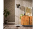 Vloerlamp 1L drift glass - Smoke grey glas