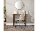 Kaptafel curvo Romano travertin keramiek - 100x35x76 cm - Japandi