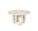 Coffee table Marmo 70x70cm - beige | BY-BOO