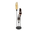 Vloerlamp cocoon XL mix glass 3 -lichts - Hotel chique design - 45x45x178 cm