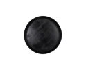 Bijzettafel Ventura - ø50 cm - mangohout/ijzer - black wash/antique gold