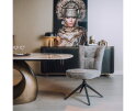 Bardi Stoel - fabric Haga 09 silver (draaibaar)