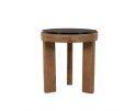 Side table Lucent 45x45cm - bruin | BY-BOO
