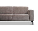 Hoekbank Avani met ottomane Links - Taupe &ndash; 256x188x77 cm &ndash; Modern