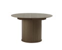 Eettafel Nola rond uitschuifbaar &Oslash;120-167 cm eiken - Bruin