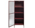 Vitrinekast Bronco tower 160 cm - Rood