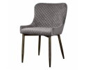 Oledo Stoel - fabric Bluvel 14 grey