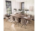 Eettafel Arcadia ovaal Acacia 300x120x77 cm - drift brown