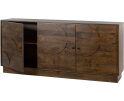 Dressoir 180 met 3 deuren, Dark Walnut - Kaapstad Collection