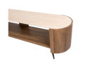 TV-meubel Arcus 180 cm - Keramiek travertin