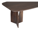 Eettafel Nina Deens ovaal mangohout 220x110 cm - walnoot - Japandi stijl