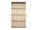 Kapstok Tweak hoog XL 20H - Massief mango zand
