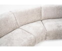 Modulaire Hoekbank Elise – Designbank Hotel Chique - Stof Trenza Taupe - 350x200 cm - SEVN