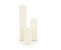 Candle holder Cube - beige | BY-BOO
