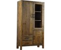 Kabinetkast Brent gerecycled hout naturel - 100 x 40 x 180 cm