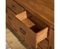 Dressoir Boaz 200 cm mango metaal - Naturel | Meubelplaats