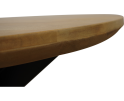 Salontafel Colorado ovaal mangohout 130x70x40 cm - Naturel