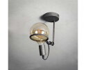 Plafondlamp 1L saturn Ø12,5 lichtbron - Oud zilver