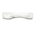 SEVN Ovie modulaire hoekbank - Pande Deluxe Ivoor - 410x328 cm - zelf samen te stellen