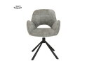 Isola Armstoel - fabric Haga 09 silver (draaibaar)