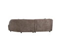 MySofa Novi Hoekbank Grijs 3 zits + Lounge R